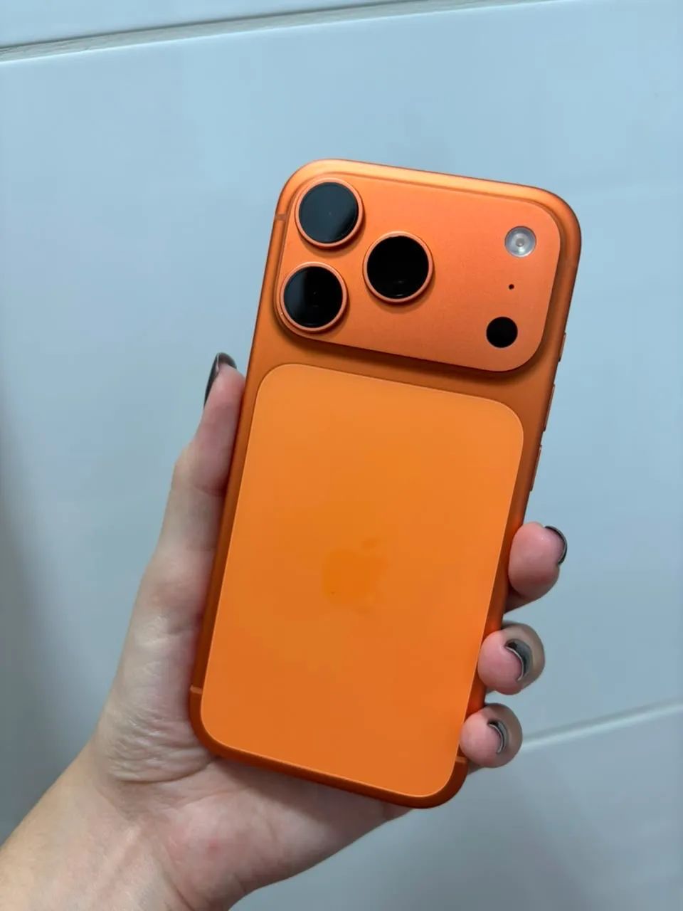 iPhone 17 pro, laranja, 256gb