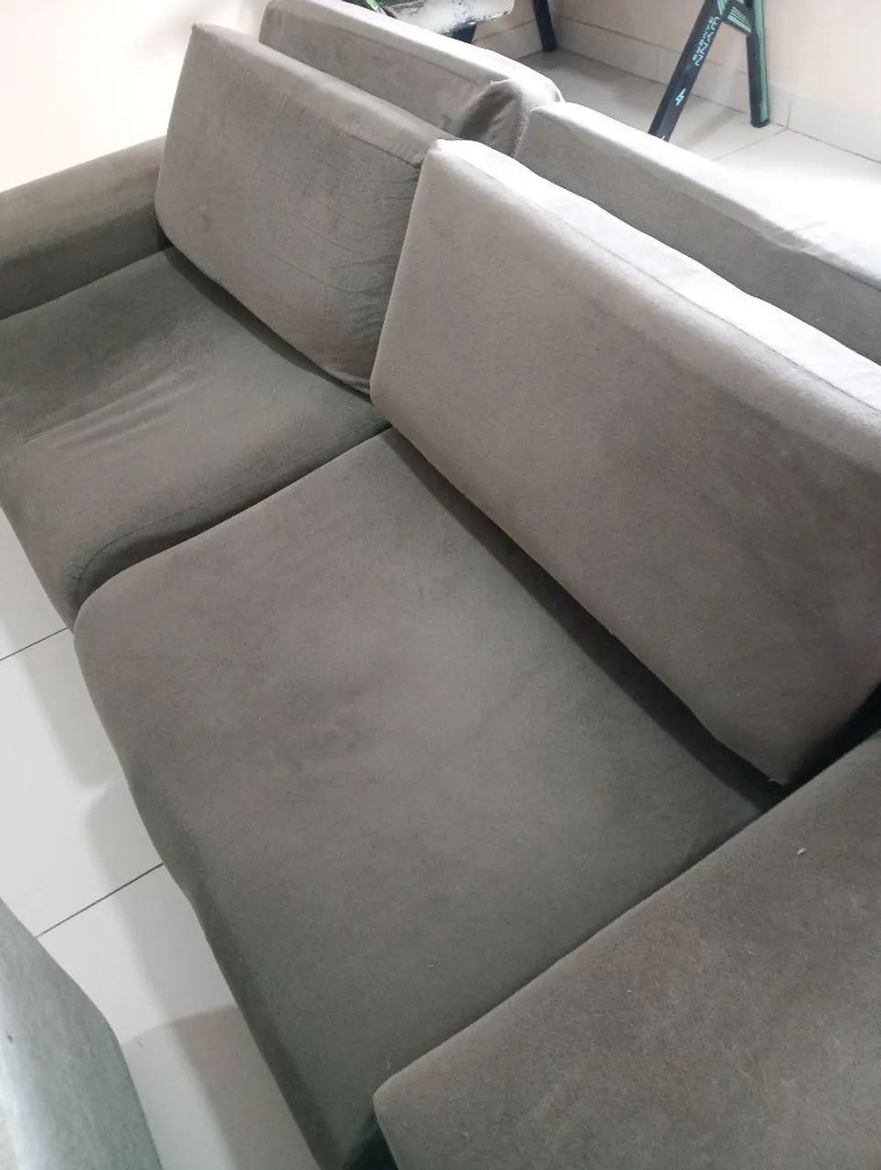 Sofá super grande e pesado.baixou 450$ para vender logo 