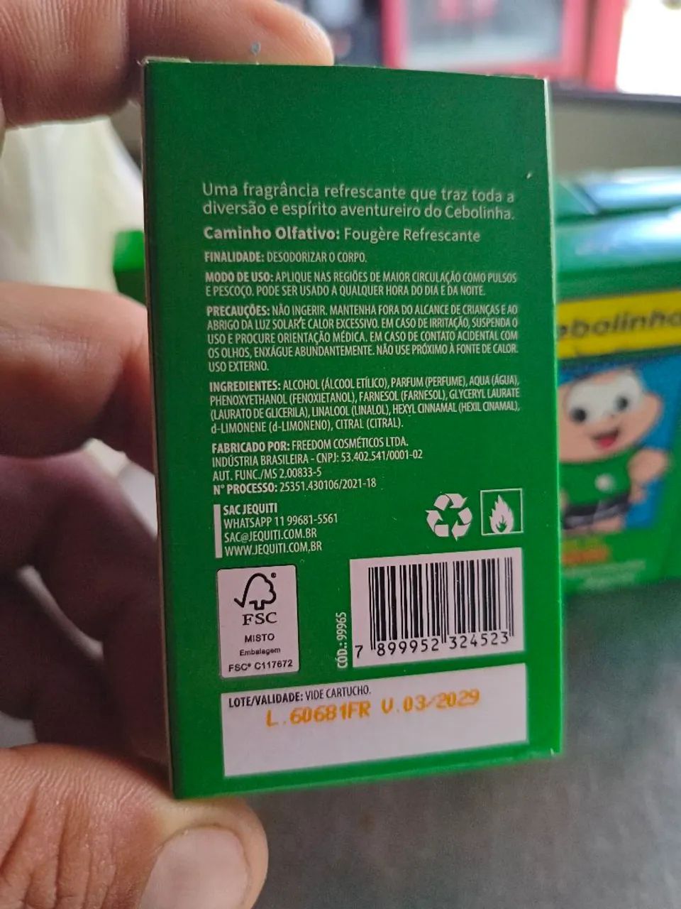 Colônia Cebolinha da Jequiti  - Foto 3