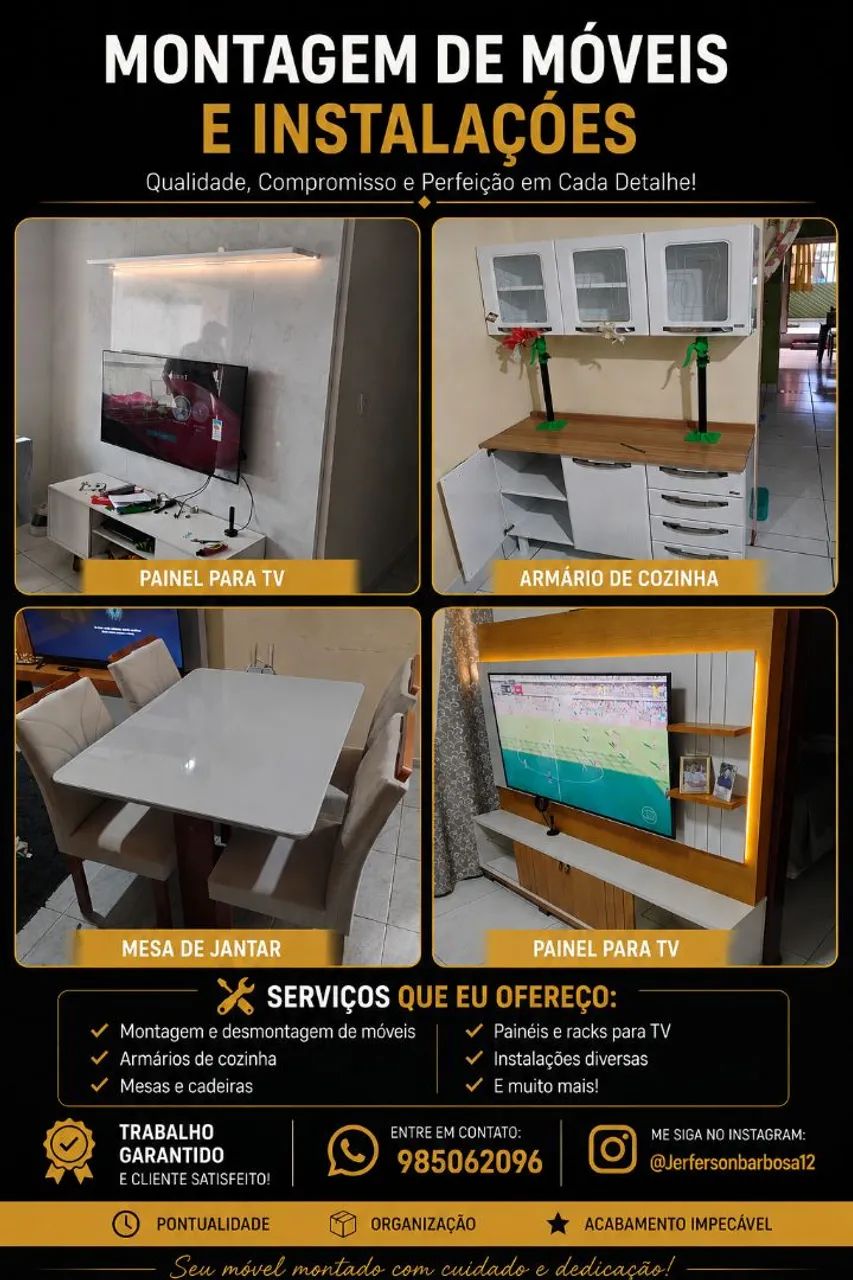 Montagem de móveis, pinturas e outros serviços! - Foto 3