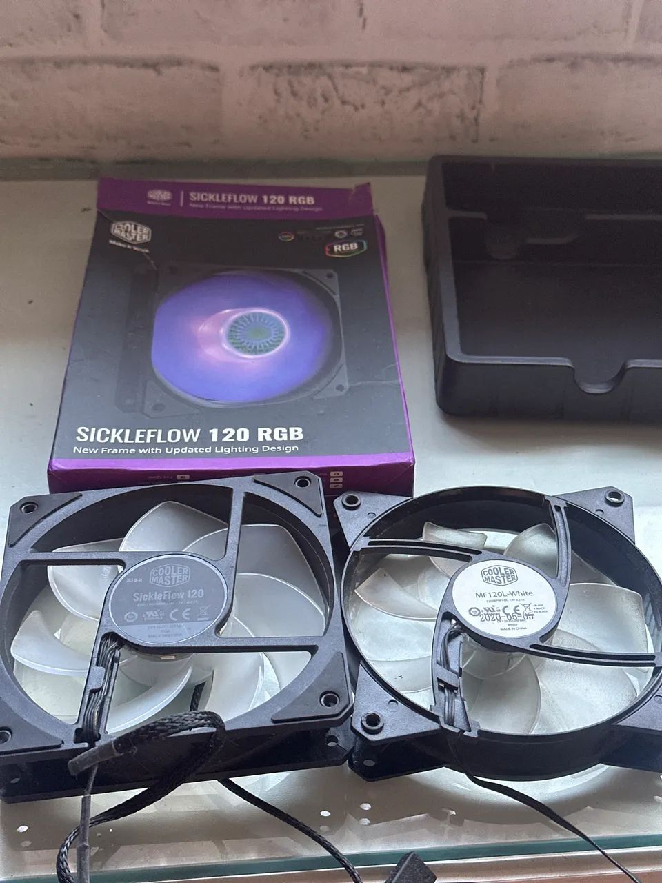 2 COOLERS 120mm COOLER MASTER