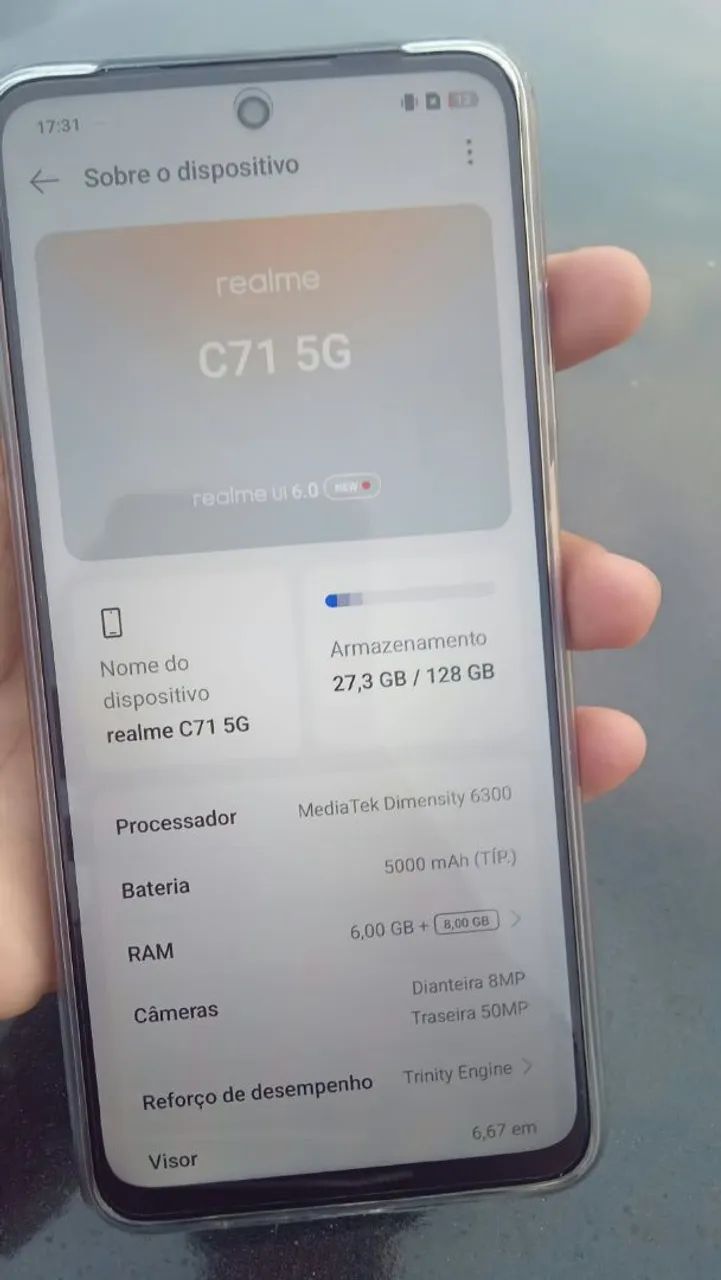 Vende-se celular realme 
