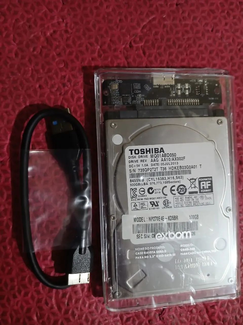 HD Externo até 1TB