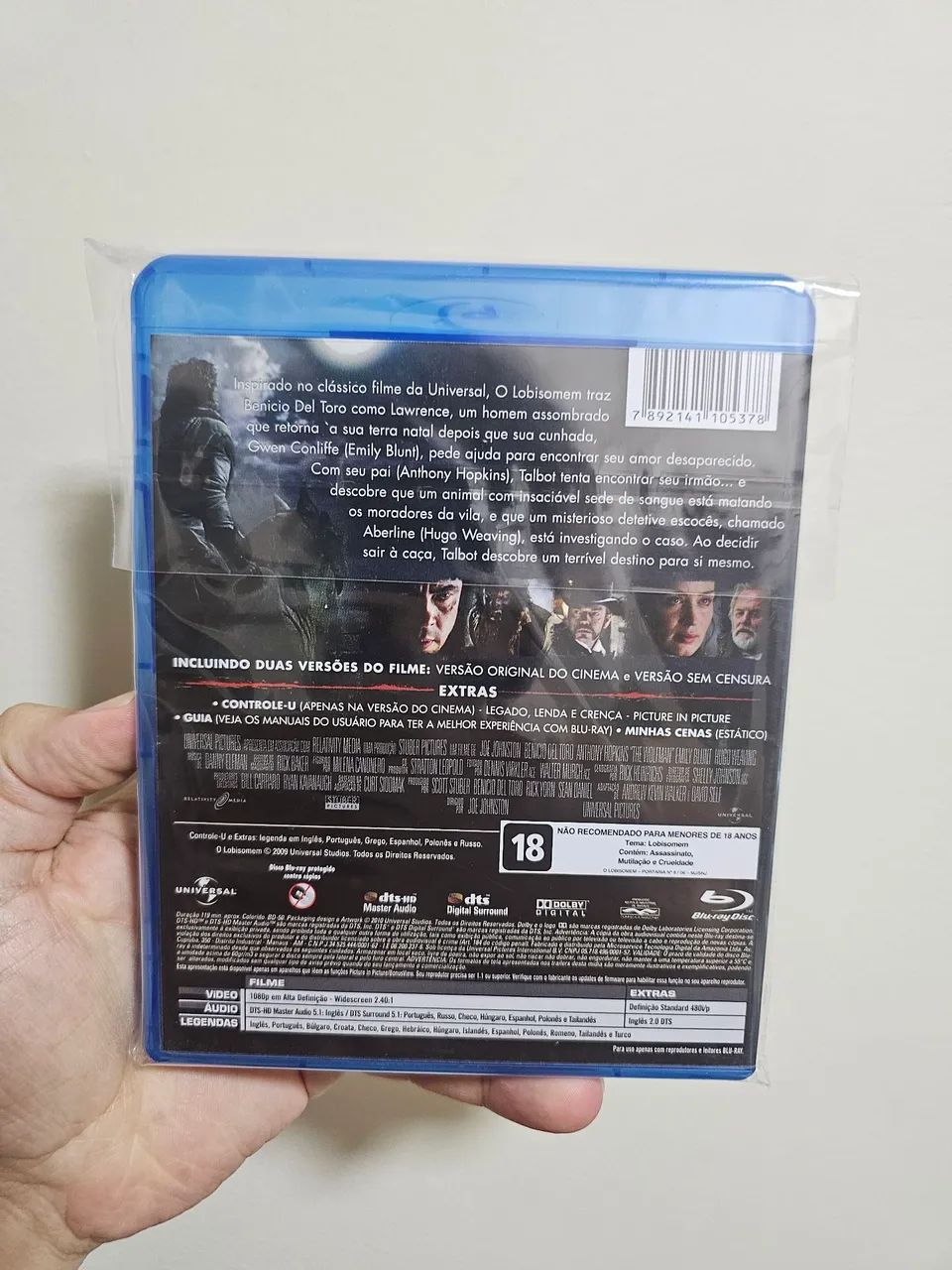 O Lobisomem - Blu-Ray (Raro) - Foto 2
