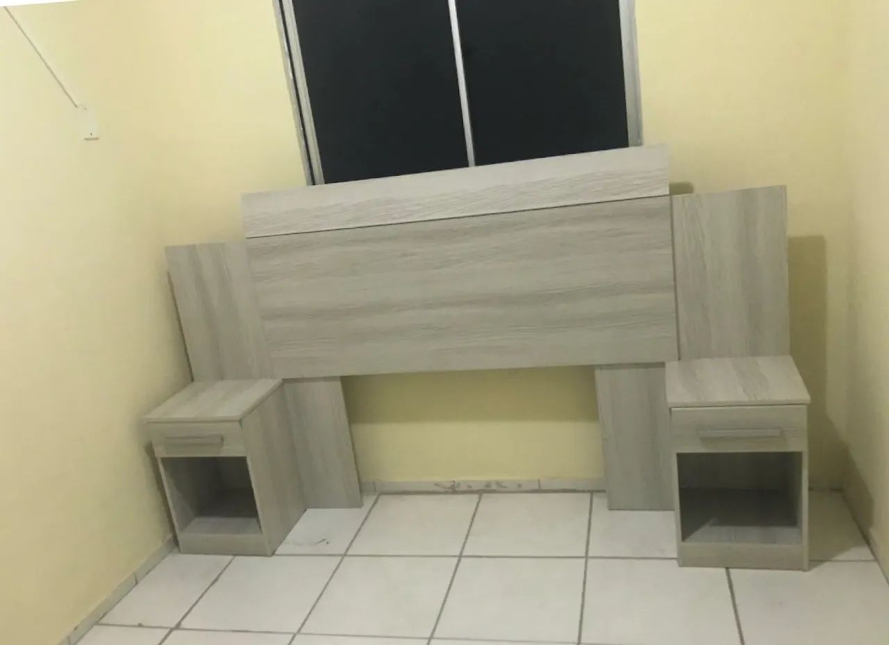 Cabeceira box casal com nichos  - Foto 2