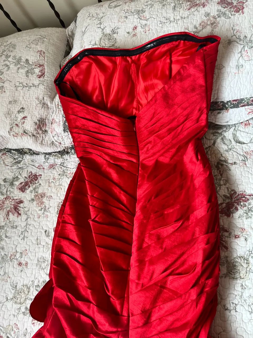 Vestido vermelho de festa - Foto 3