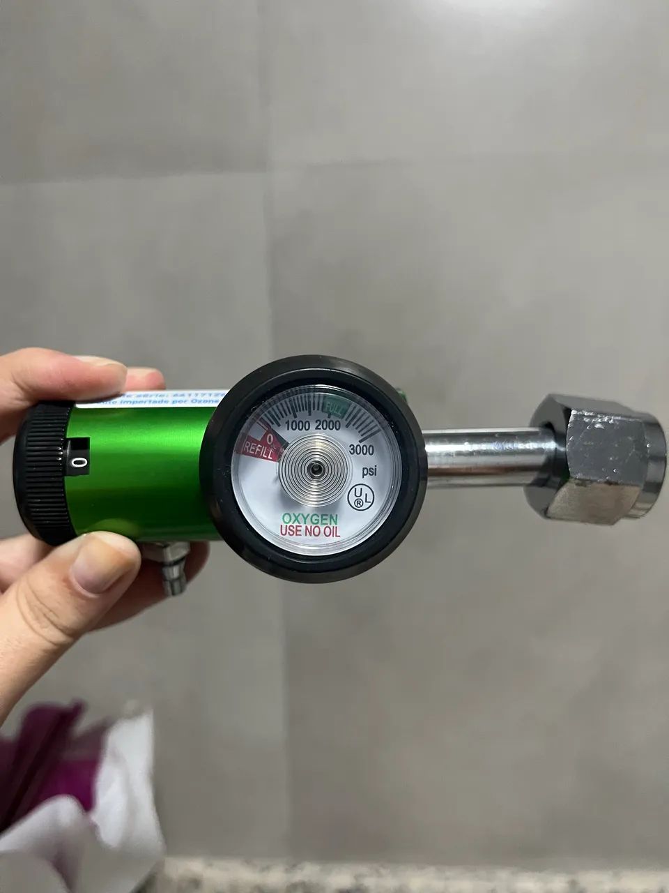 Válvula com Fluxômetro para gerador de ozônio  - Foto 2