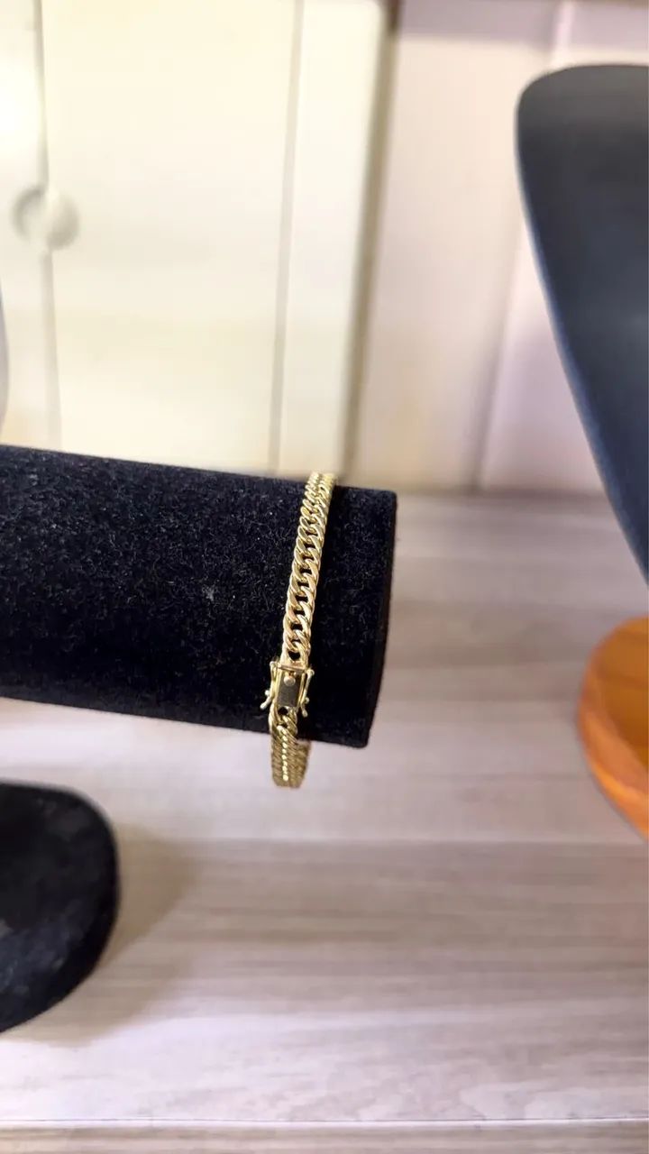 Pulseira de ouro 18k - Foto 2