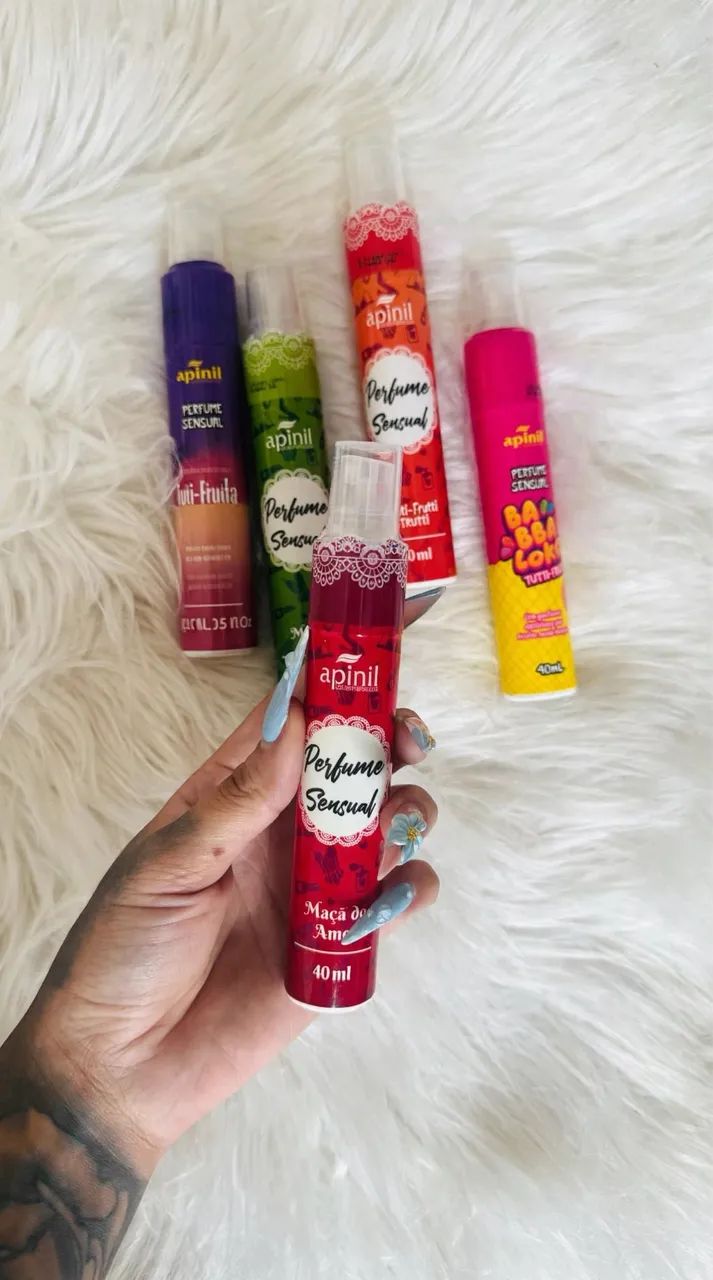Perfume Sensual Apinil 40ml - Maçã do Amor + Tutti Frutti Baba Loko - Foto 2