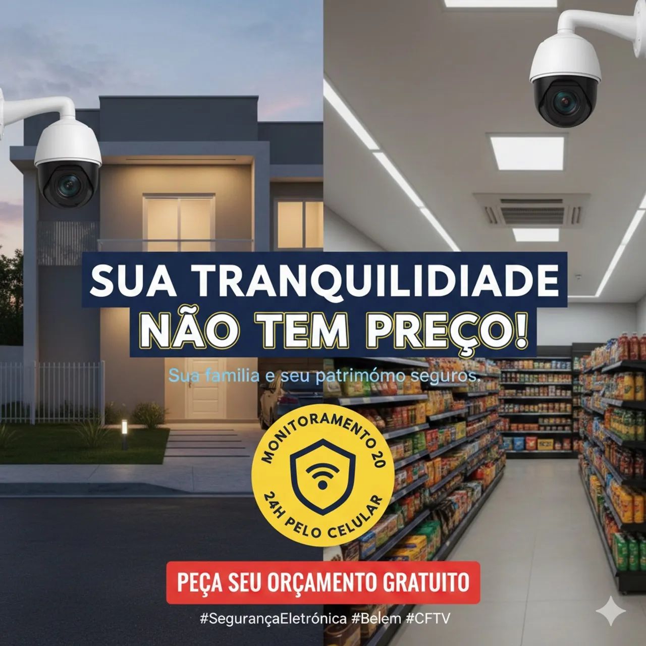 SUA TRANQUILIDADE NÃO TEM PREÇO! ?