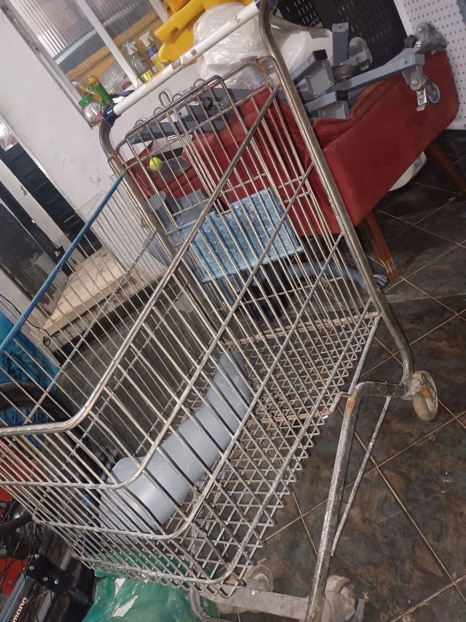 Carrinho de supermercado otimo para uso geral - Foto 3