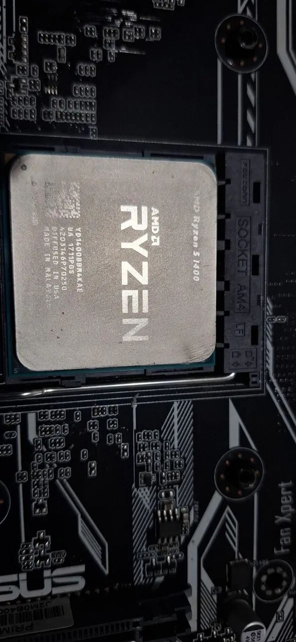 Placa mãe Asus A320M-K e Processador RYZEN 5 1400 - Foto 2