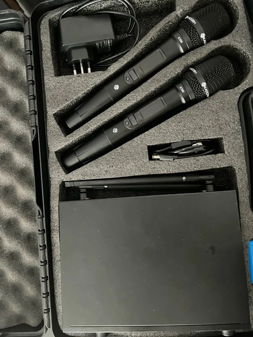 MICROFONE KADOSH K502M - 2 MICROFONES COMPLETO - Foto 2
