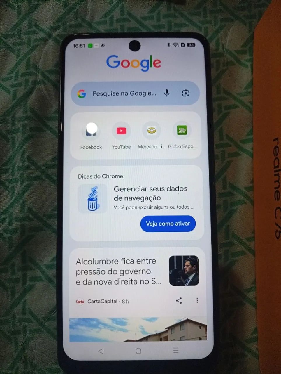 Smartphone Realme C75 256Gb, 8Gb ram com NFC - Foto 4