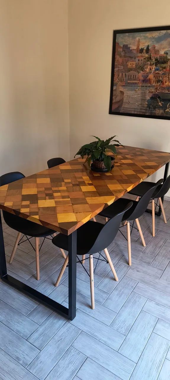 Mesa artesanal