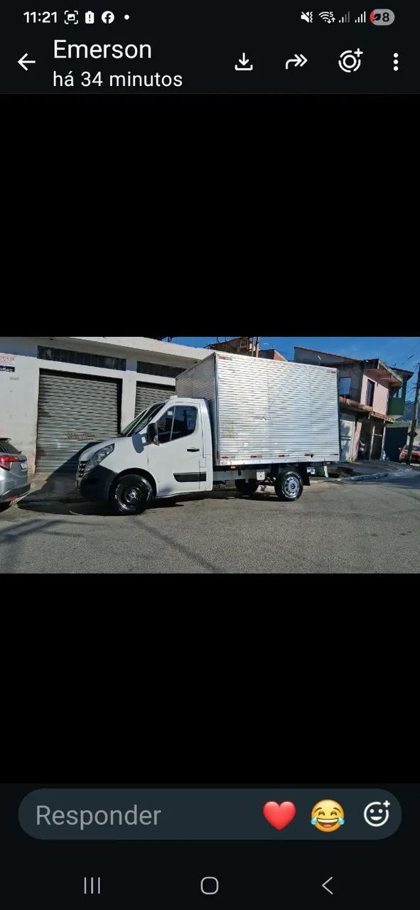 Renault Master 2.3 DCI Chassi 16V Diesel 2014
