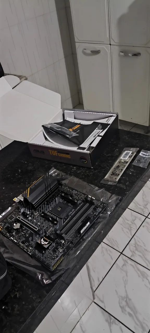 Placa mãe Asus TUF Gaming A520M PLUS II + Nf - Foto 4
