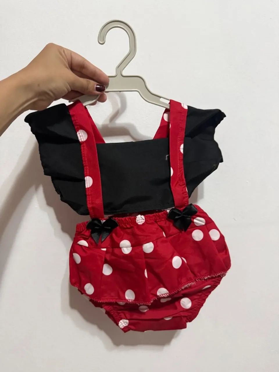 Roupa Minnie mesvesario 