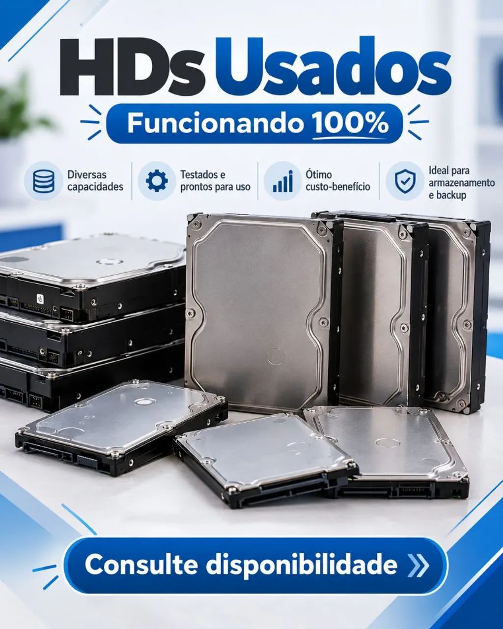? HDs 100% Funcionando | Ótimo Preço | Aproveite!<br>