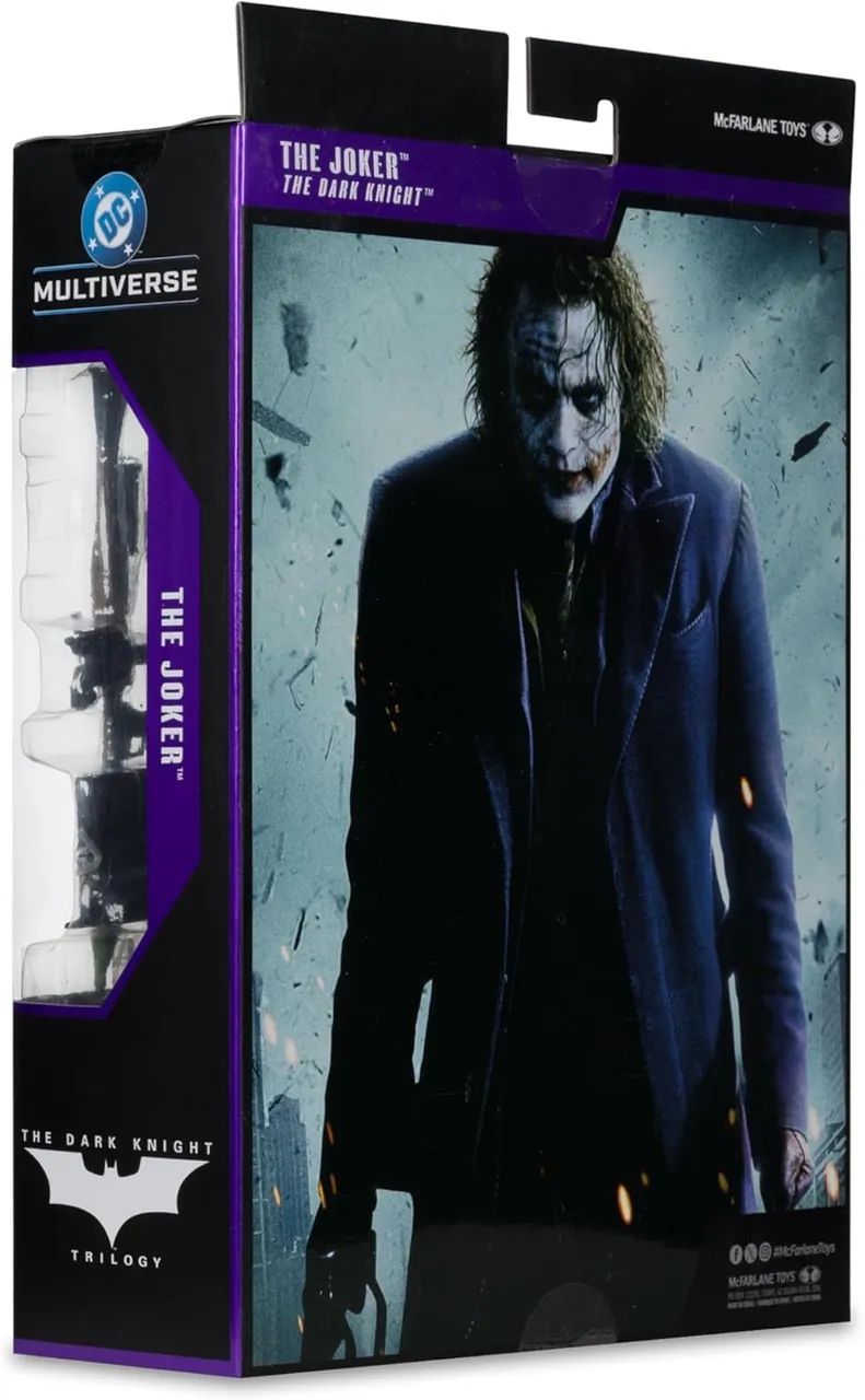 Mcfarlane Toys - the joker - the dark Night trilogy - deluxe
