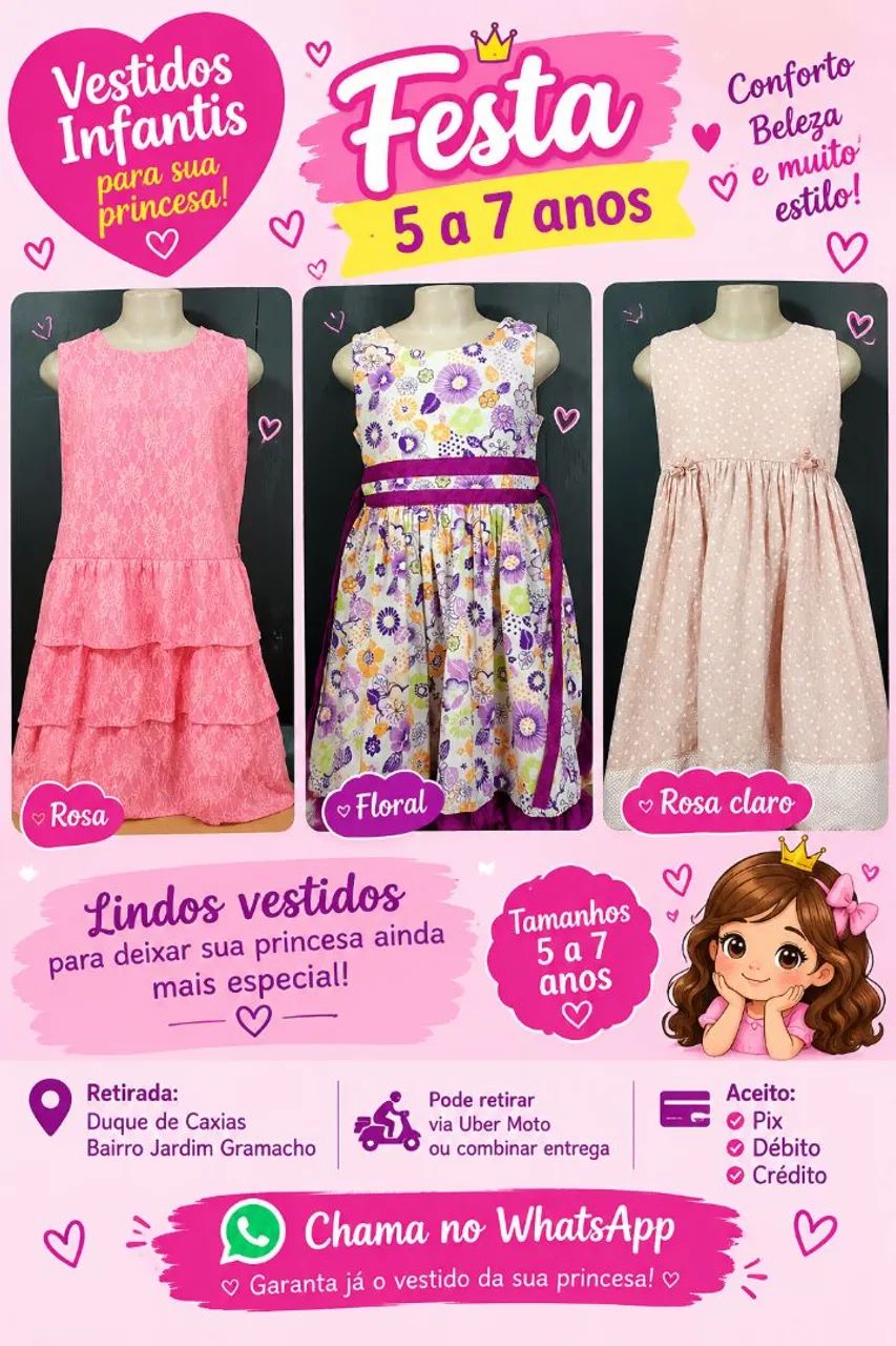 vestido infantil