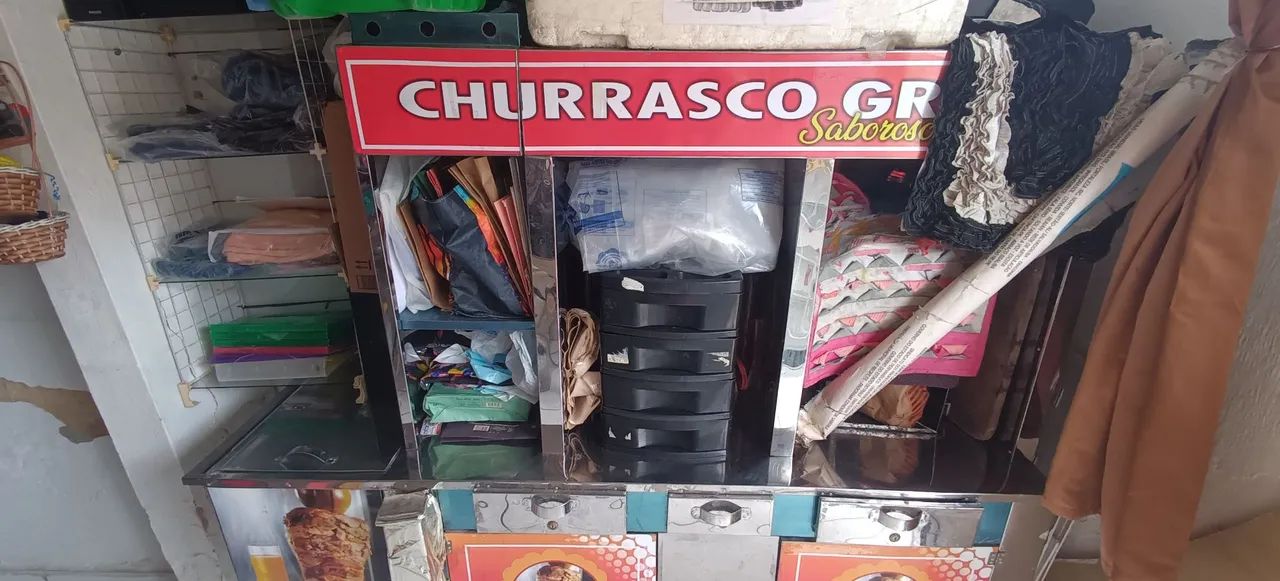 Carrinho de churrasco grego completo  - Foto 2