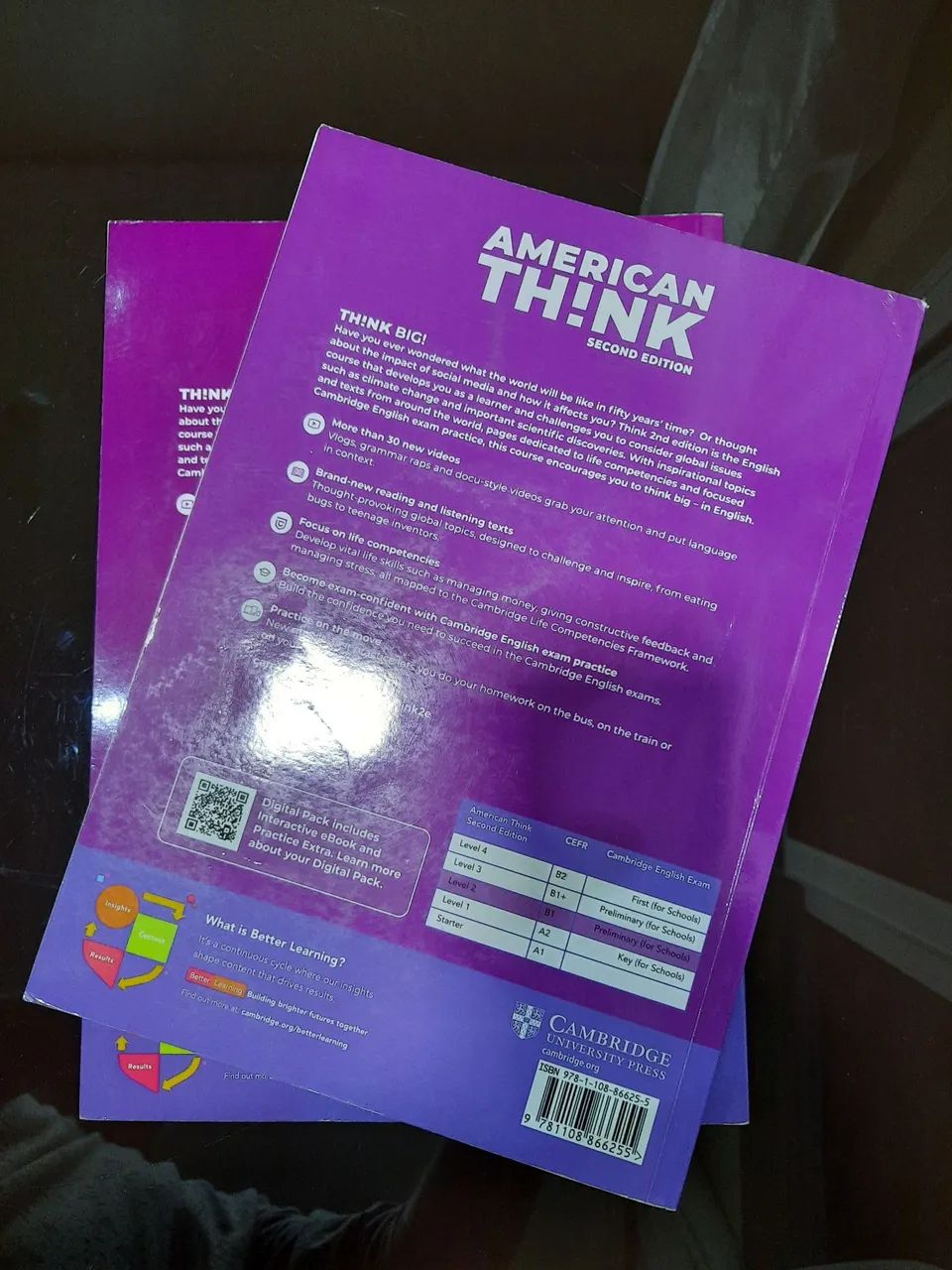 Livros American Think Level 2 - Combo A e B Students Book & Workbook - Foto 3