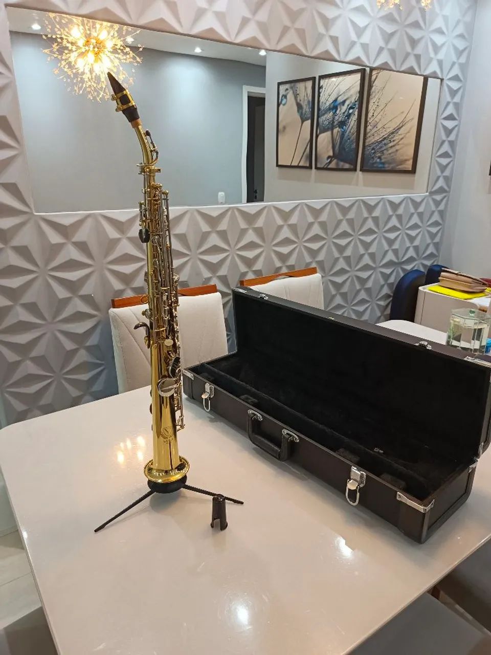 Sax soprano reto Eagle SP502 LN - Foto 5