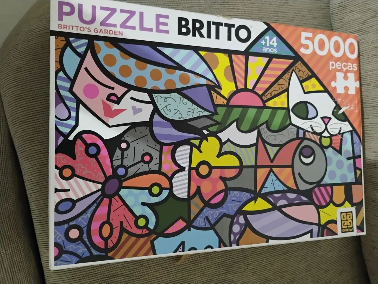 Quebra cabeça Romero Britto (Britto's garden) 