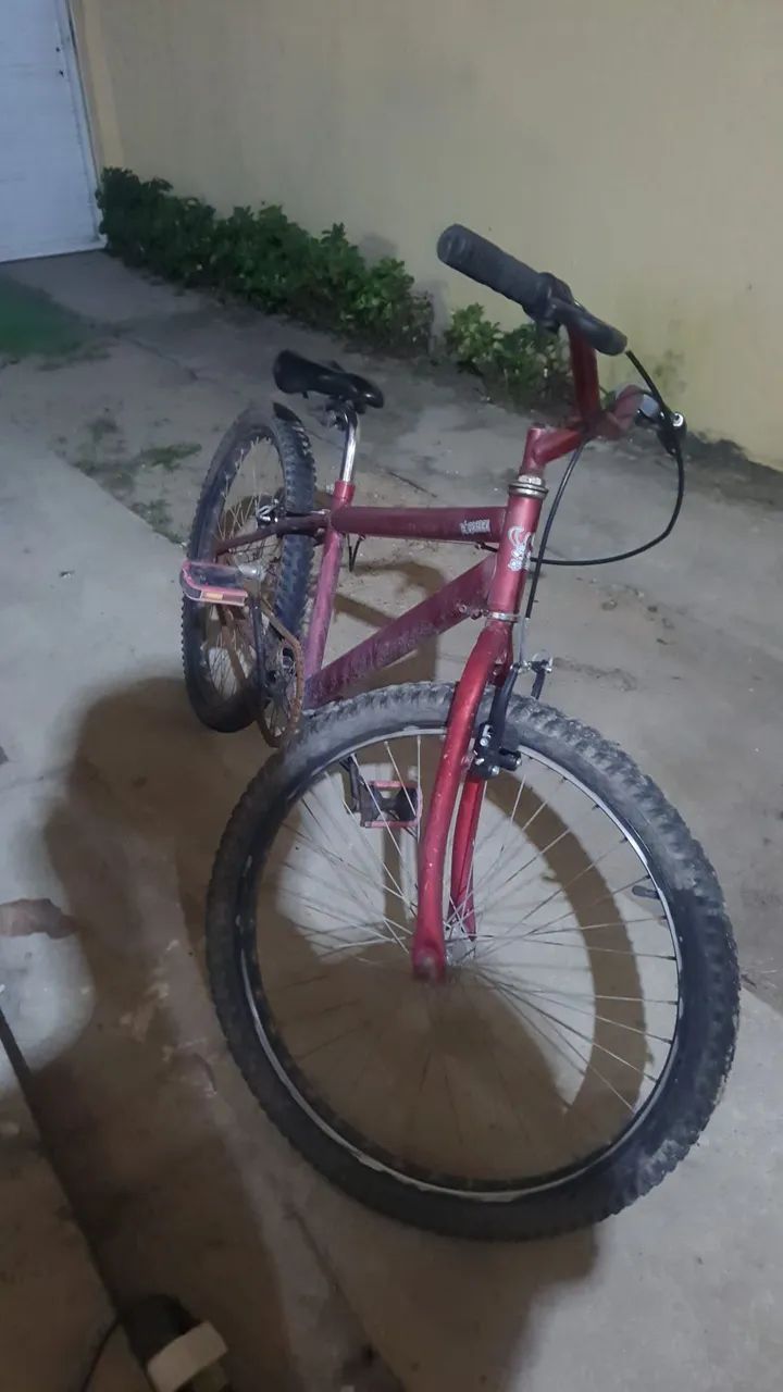Bicicleta aro 24 troco em celular - Foto 3