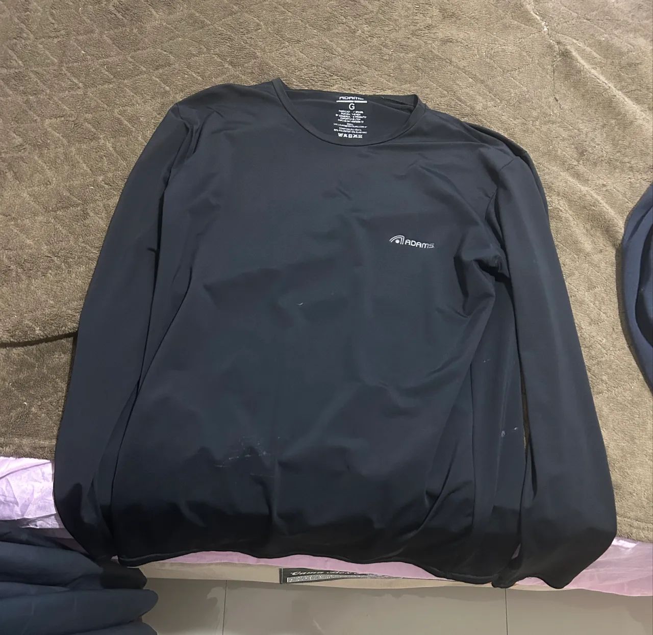 camisa térmica preta - Foto 2