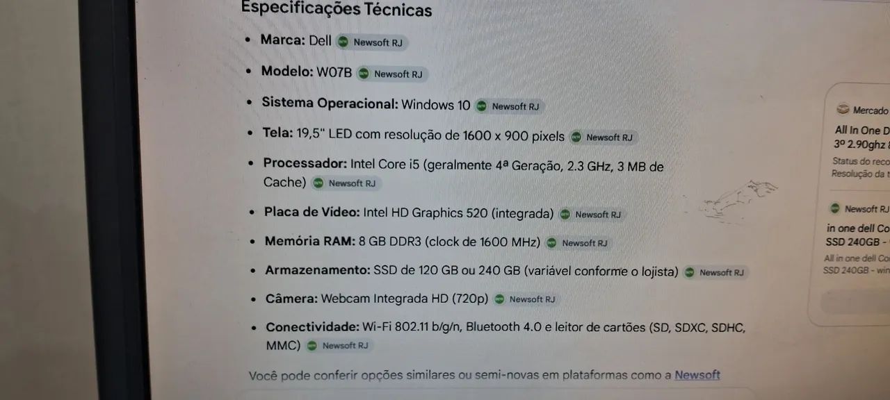 All in one dell 4geracao - Foto 4