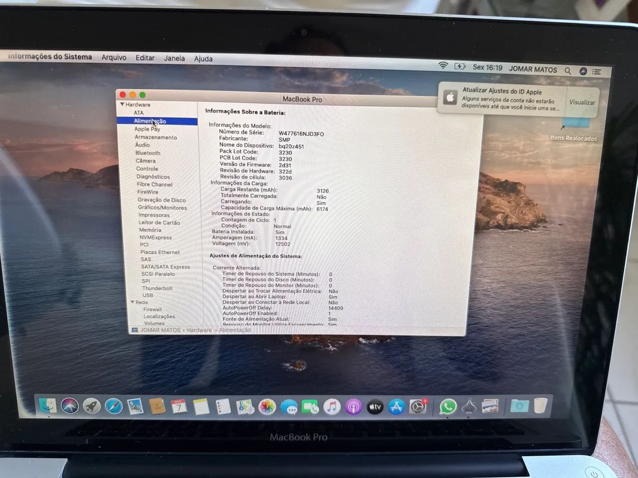 Apple MacBook Pro 13 polegadas 16GHz Notebook Computador  - Foto 4