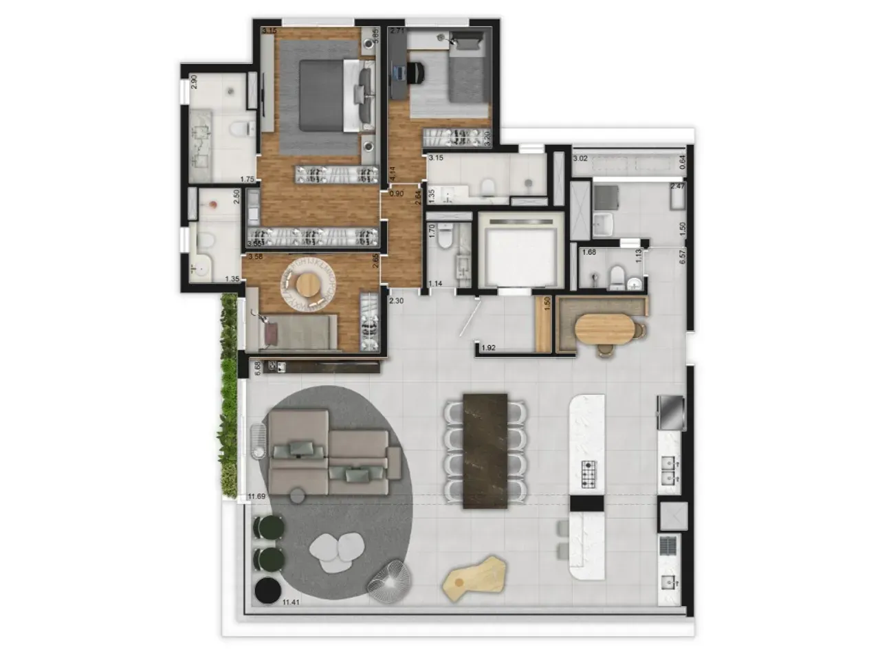 PLANTA 181m²