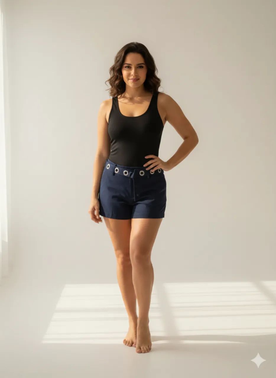 Short social feminino