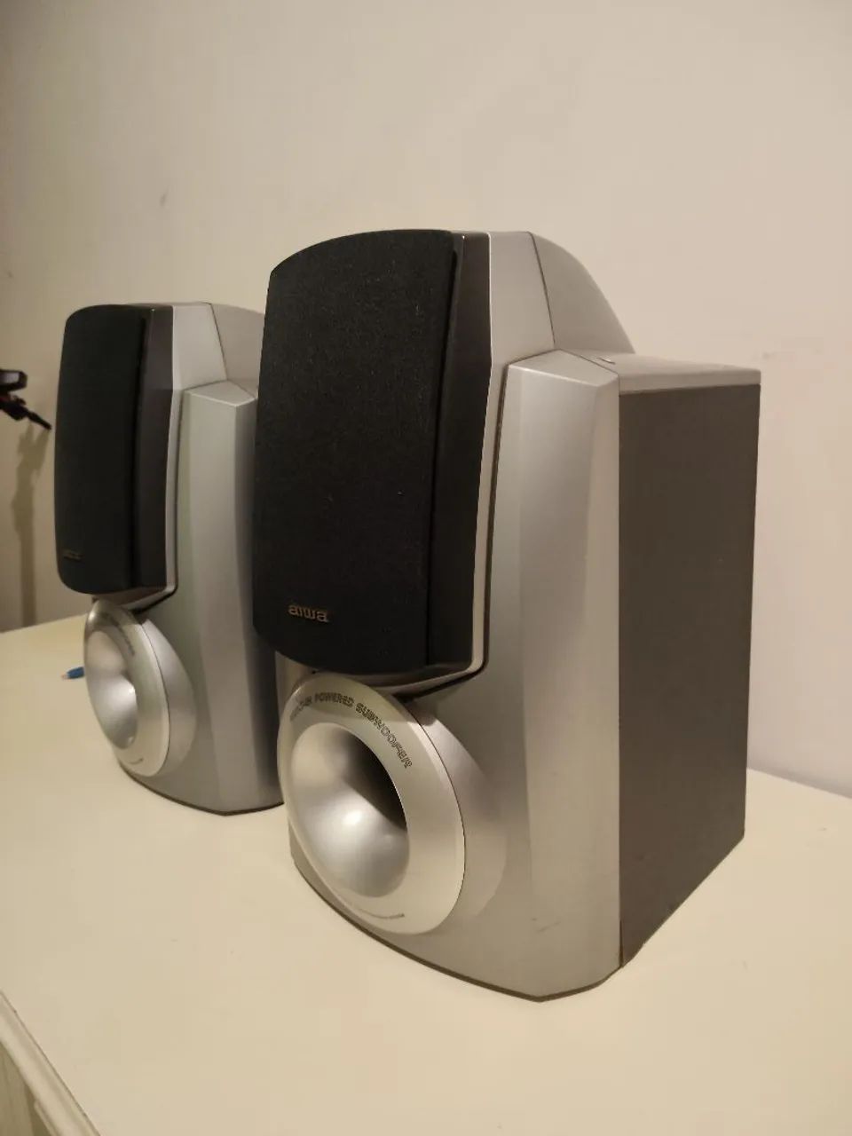 Caixas de som AIWA, POTENCIA e QUALIDADE - Foto 4
