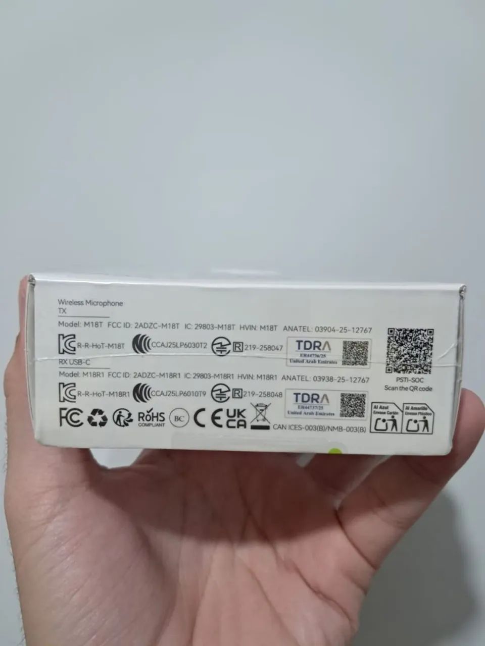 Microfone Lapela Sem Fio Hollyland Lark A1 Mini Duo USB-C - Lacrado - Foto 5