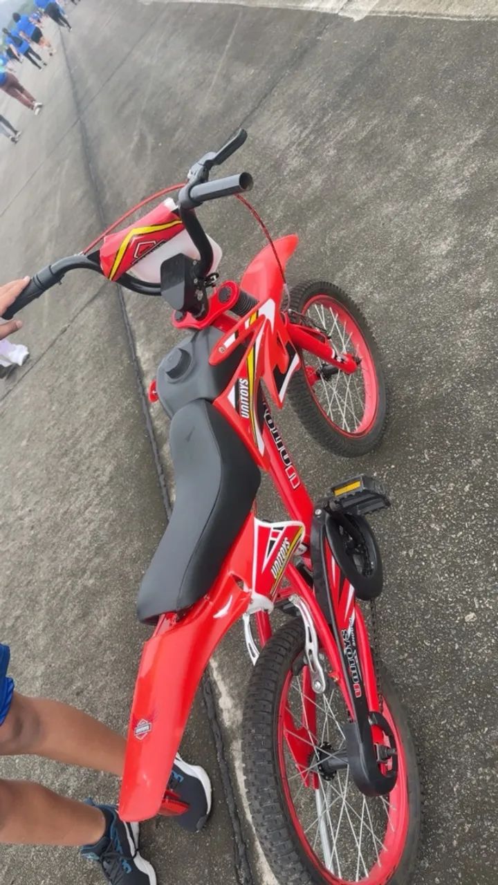 Bicicleta moto Cross 