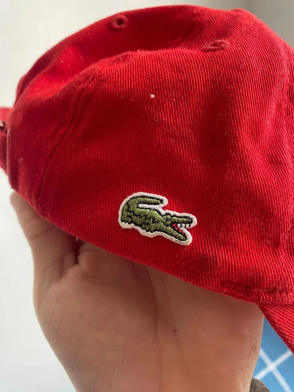 BONÉ GABARDINE LACOSTE - Foto 2