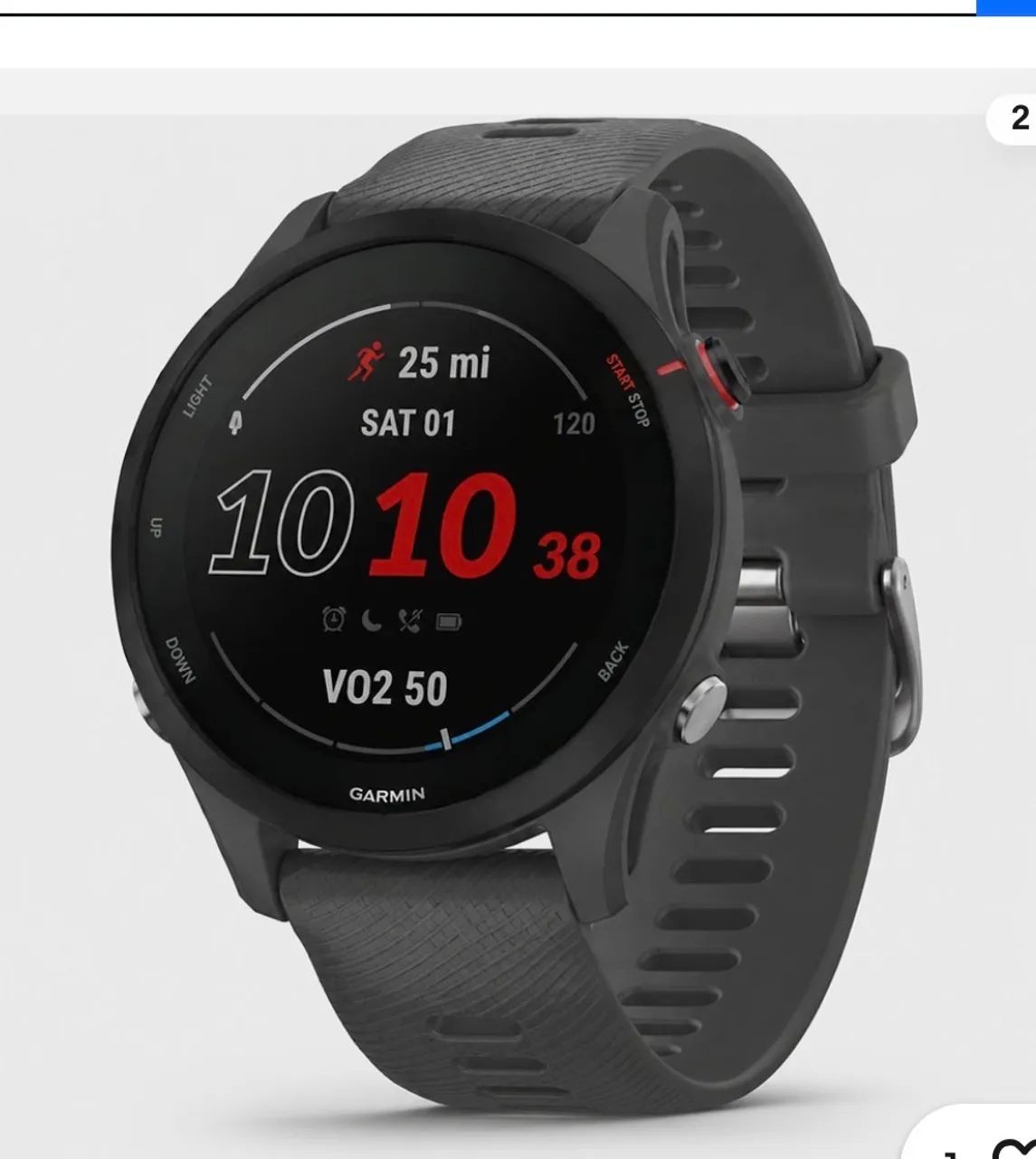 Vendo Garmin 255 Forerunner 46mm
