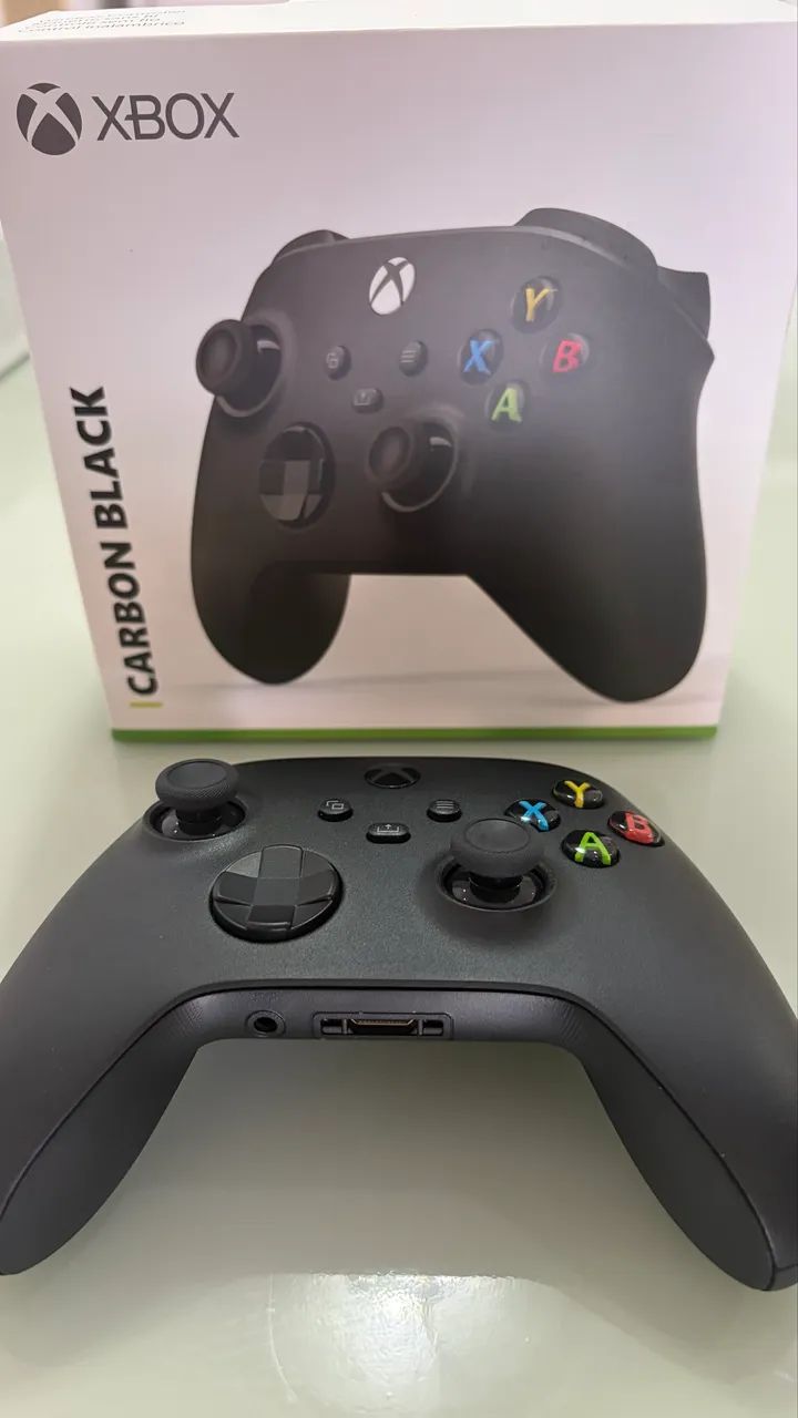 Controle Xbox Carbon Black 