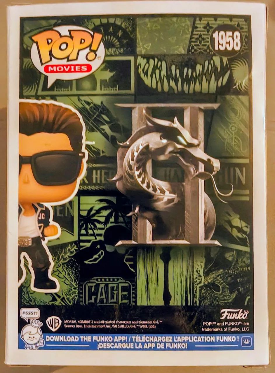 Funko Pop Johnny Cage Mortal Kombat - Foto 3