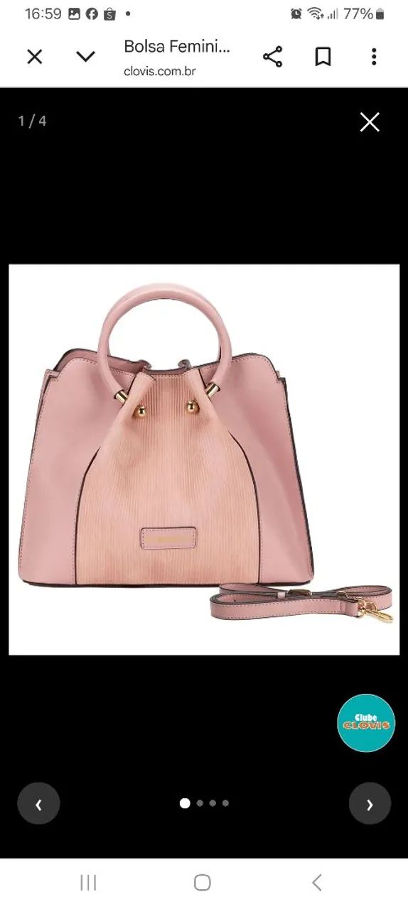 Bolsa Chenson Rosa