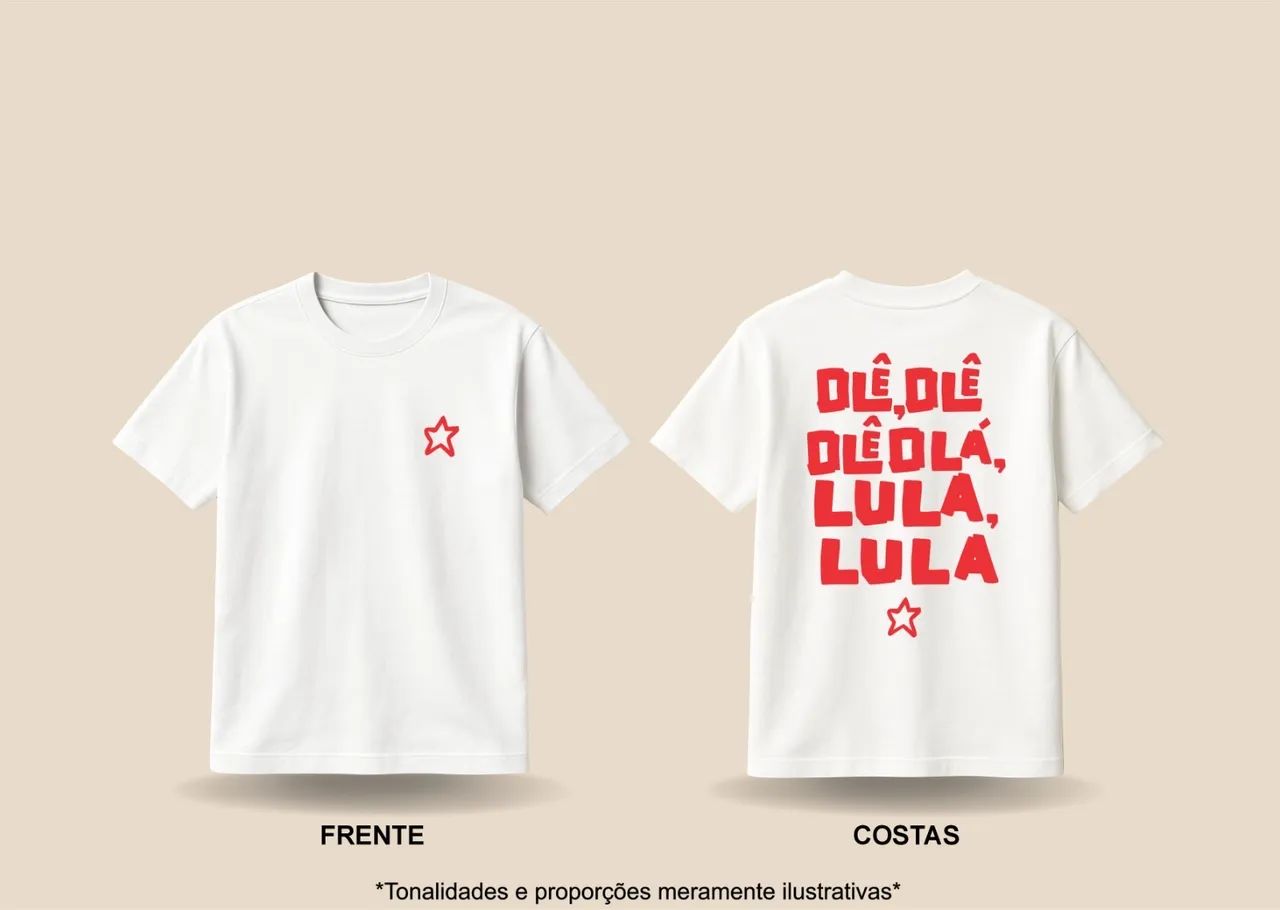 CAMISAS LULA 2026 - Foto 2