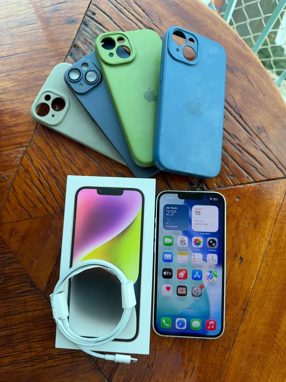 Celular iPhone 14 126gb de memória - Perfeito 