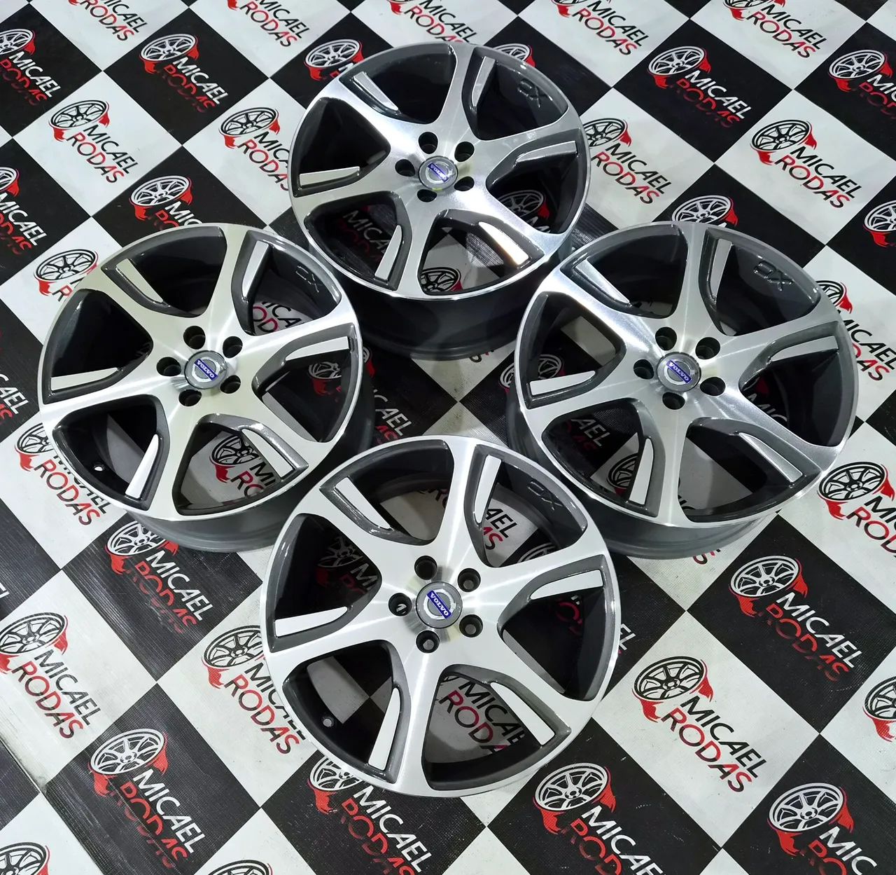 Jogo de Rodas 18 Volvo s60 xc60 xc40 5x108 Originais Zeradas