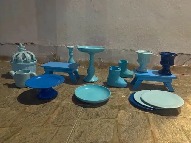 jogo de decoração de mesa de festas e eventos  pegue e monte alugue  - Foto 4