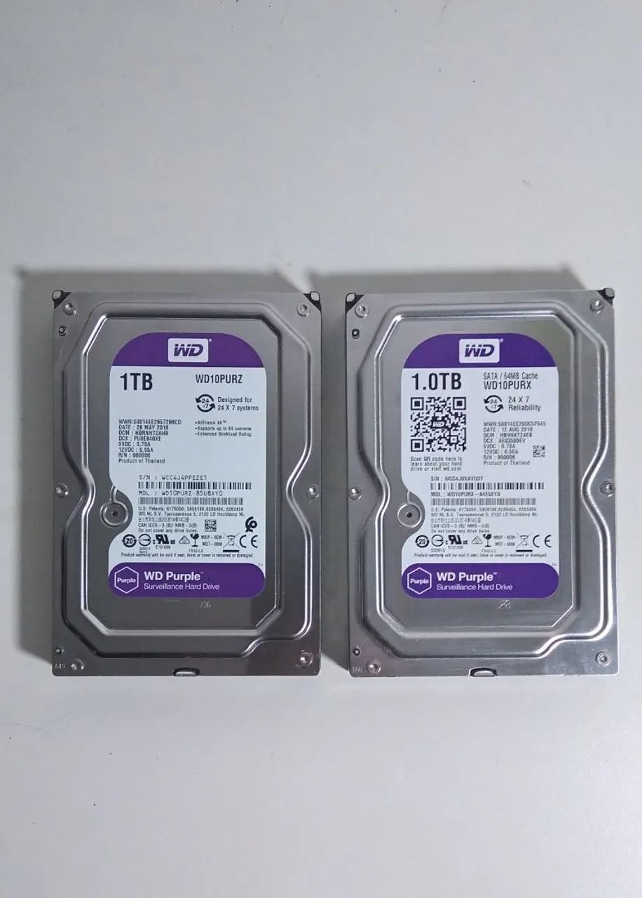Hds WD Purple 1TB - Armazenamento - Partenon, Porto Alegre