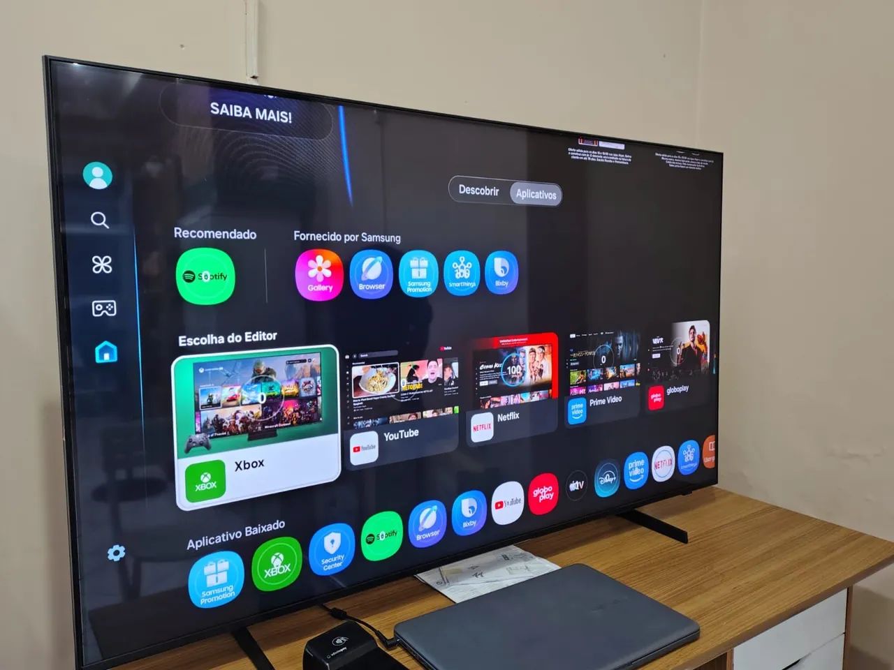 SMART TV Samsung 55 POLEGADAS SEMINOVA 