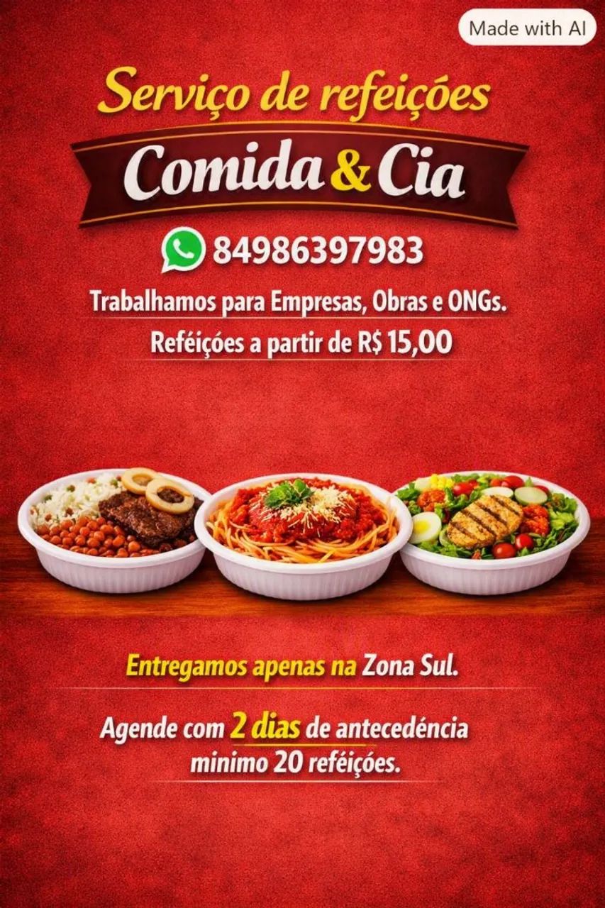Serviço de refeições 